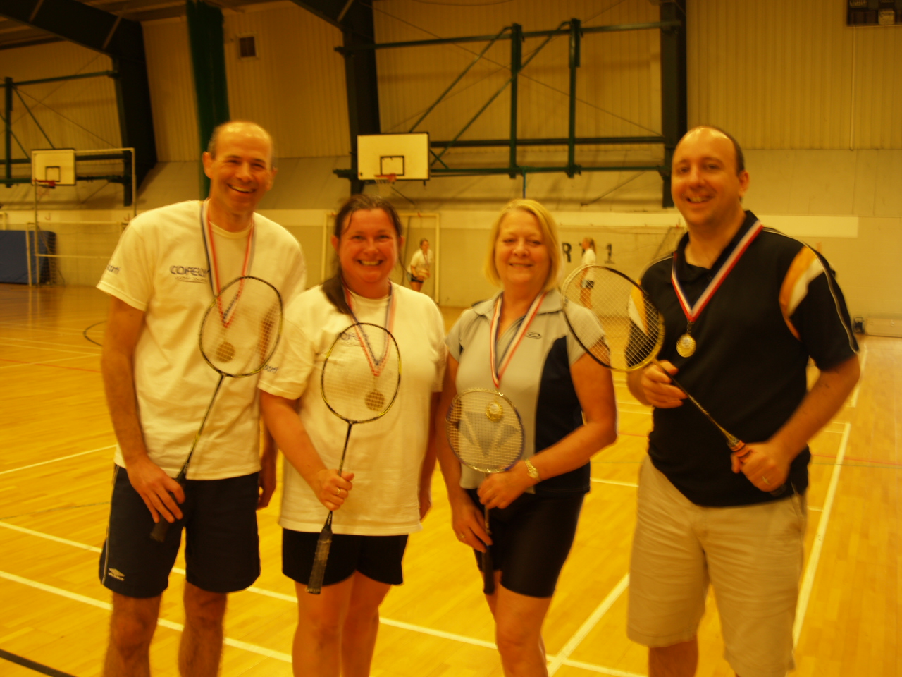 Paul, Debbie & Sue from Vida and Andrew from Grange Park